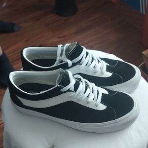 Vans Black and White Men's Sneakers